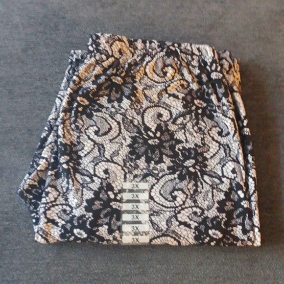 Pants - Butter Soft Lace Print Leggings